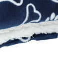 thumbnail image 5 of Thicker Washable Blue Bone Pattern Dog Mat Warm Pet Blanket Cushion Mat Resting Seat, 5 of 8