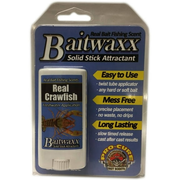 Pro-Cure BX-CRW Bait Waxx Real Crawfish .55 oz. Easy application