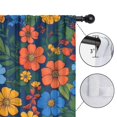 thumbnail image 4 of Blackout Kids Curtains,Pioneer Flower Childrens Insulated Curtains Set Of 2,Bedroom Essentials,Toddler Room Decor 42x54in(106x137cm), 4 of 4