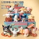 thumbnail image 1 of Sanrio caja misteriosa colección de figuras de Anime Hello Kitty Cinnamonroll caja ciega Pvc 8-11cm regalos de Navidad de muñecos para niños, 1 of 4