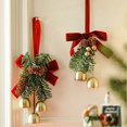 thumbnail image 4 of Velvet-Bow Xmas Tree Pinecone Pendant Charming Small Ornaments for Xmas Tree Home Holiday Decor, 4 of 5
