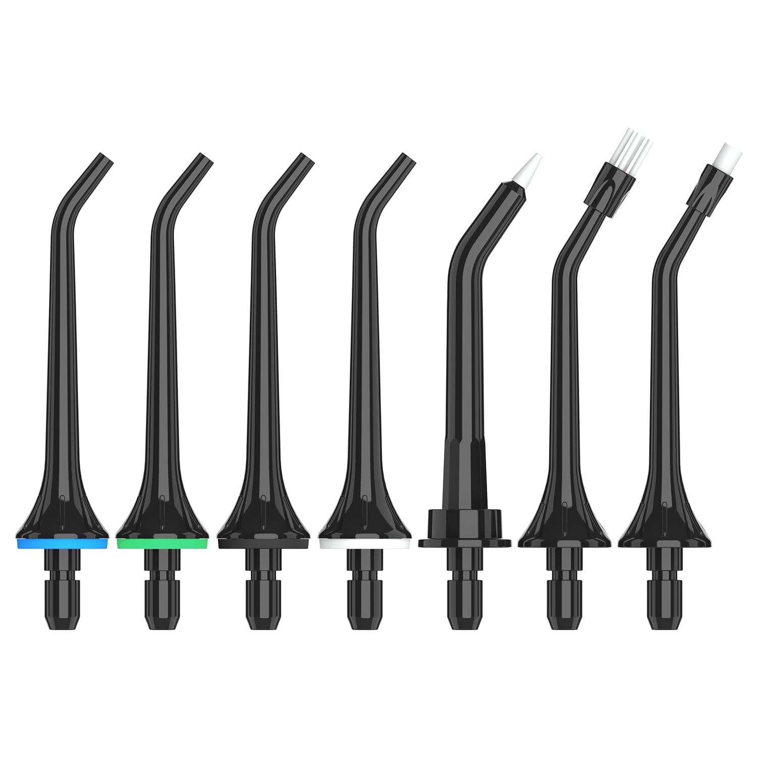 AZSmile Cordless Water Flosser with 8 Jet Tips, Black photo 1