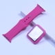 thumbnail image 4 of Cristal, funda y correa para Apple Watch, banda de silicona de 44mm, 40mm, 45mm, 41mm, 38mm, 42mm, 44mm, iWatch serie 3 4 5 6 se 78, 4 of 4