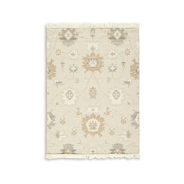 Signature Design by Ashley Calkin 5' x 7' Rug, Linen,Gray & Caramel