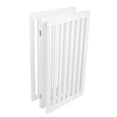 Best Traditional Pet Gate 4 Panel 36" Tall White