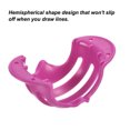 thumbnail image 4 of Uxcell Line Marking Drawing Stencils Marker Alignment Tool Golf Ball Liner Rose Gold 4 Pack, 4 of 5