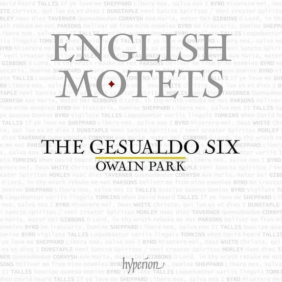 Gesualdo Six - English Motets - Music & Performance - CD