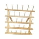 thumbnail image 1 of Soporte para estante de hilo de coser Organizador de hilo de coser de madera para organizar el hilo 28 carretes 40cmx39cm, 1 of 9