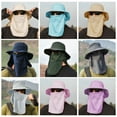 thumbnail image 6 of UV Protection Wide Brim Sun Hat with Neck Flap for Outdoor Activities, 6 of 22