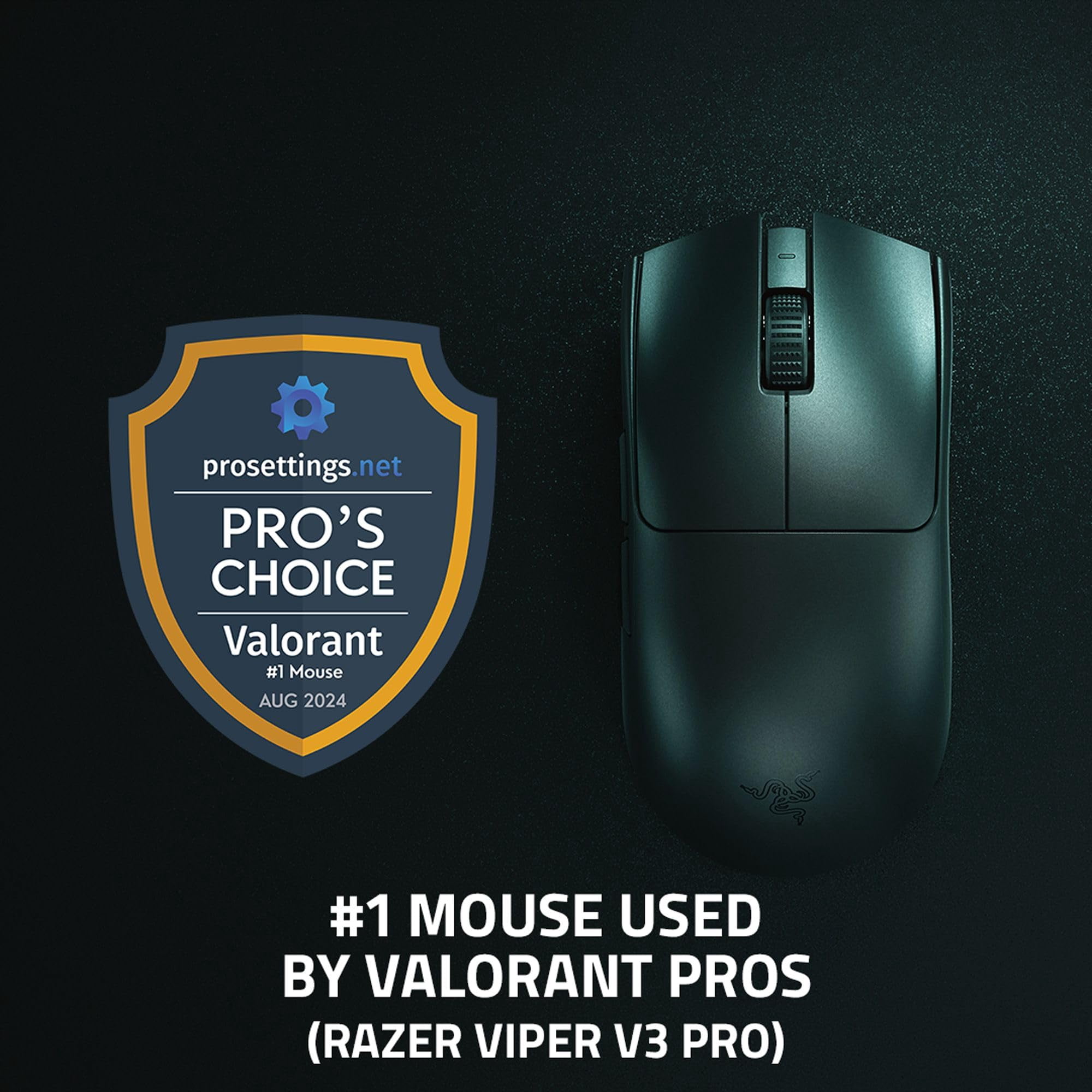 Razer Viper V3 Pro Wireless Esports Gaming Mouse: Symmetrical