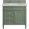thumbnail image 6 of James Martin Vanities 650-V36-3Esr Brittany 36" Single Basin Poplar Wood Vanity Set -, 6 of 7
