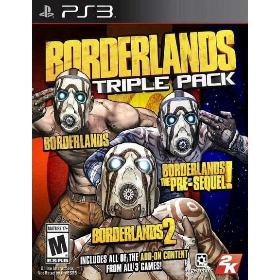 Restored Borderlands Triple Pack (Playstation 3) (Refurbished)