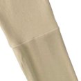 thumbnail image 6 of Women's Loose Fit Long Sleeve Round Neck Pocket Patchwork Solid Color Blouse Top Comfy Versatile Casual Business Office Outfits | CSEONE,Khaki L, 6 of 6