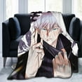 thumbnail image 6 of Anime Blanket, Jujutsu Kaisen Blanket, Super Soft Throw Blanket For Couch Sofa Bed, Cozy Lightweight Warm Flannel Blanket, 80"X60", 6 of 9