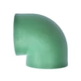 thumbnail image 1 of codo de 90 grados 6.3 cm verde tuboplus, 1 of 1