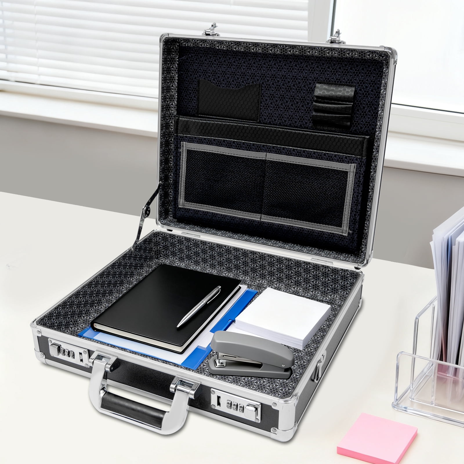TZ Case TZ0011 S Aluminum Packaging Case, Silver - 3.25 x 9 x 11.5