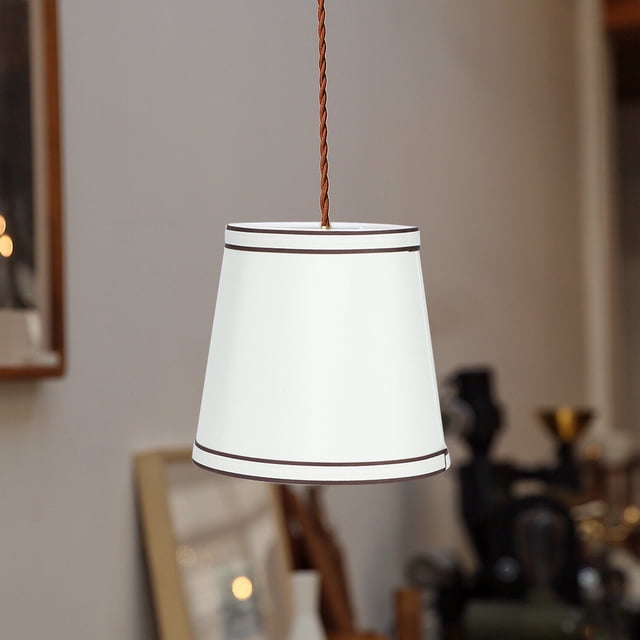Pantalla de tela, Pantalla de lámpara de araña de tela para el hogar Accesorio de lámpara de pantalla Estética elegante