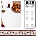 thumbnail image 2 of Saint Patricks Day Dwarf linen table runners, Gold Coin Green Clovers Tree Tables Dresser Scaves Non-Slip Burlap Runner for Kitchen Indoor Outdoor Party Holiday Gathering Light 13.8 x71 inch, 2 of 6
