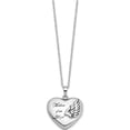 thumbnail image 2 of Sterling Silver Rhodium Mother Of An Angel Ash Holder 18In. Necklace Made In China qsx571, 2 of 5