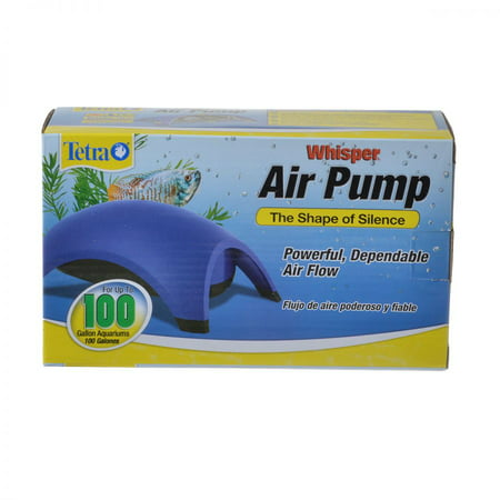 Tetra Whisper Air Pump 60 To 100 Gallons, For Aquariums, Powerful Airflow, Non-UL (Best Rated Aquarium Air Pumps)