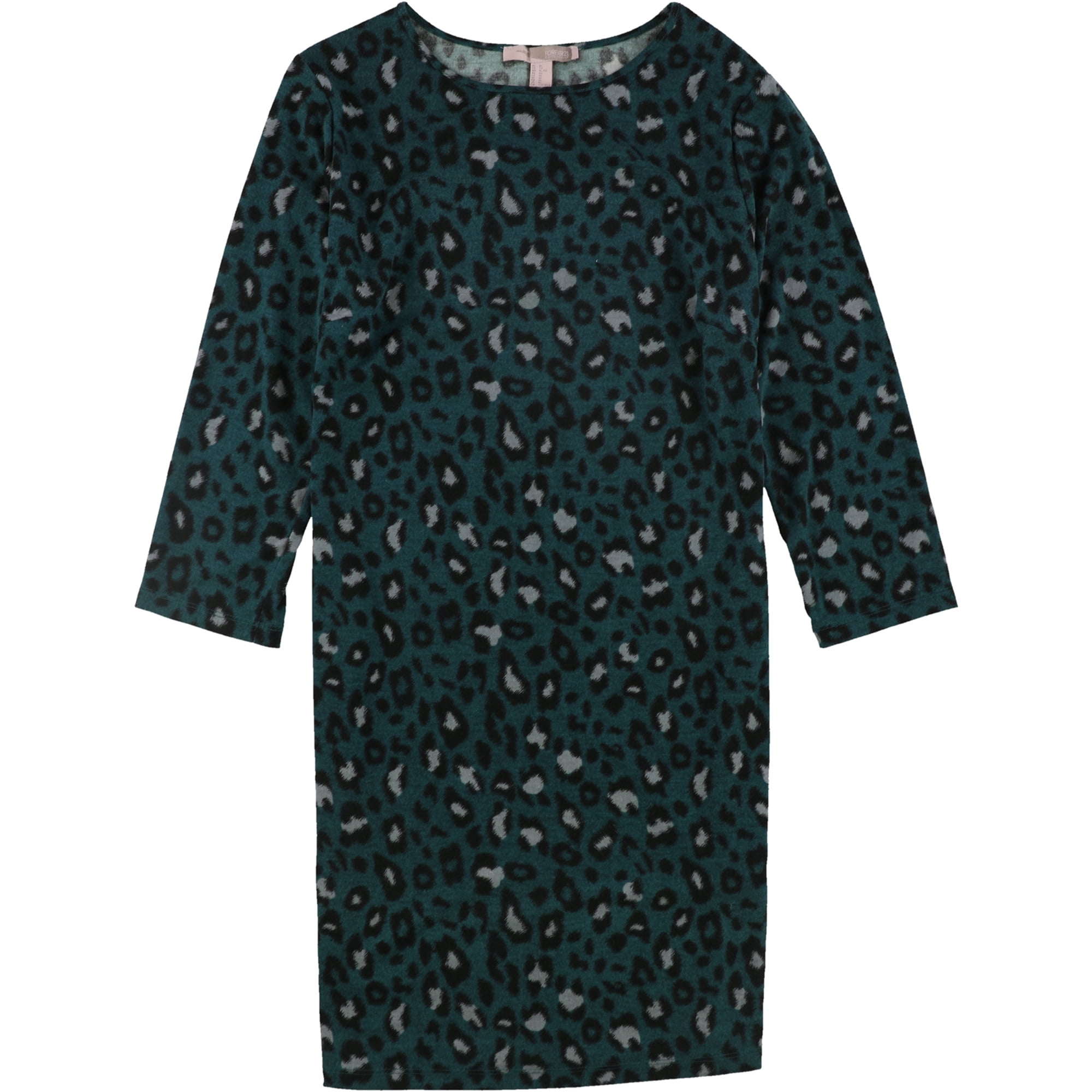 Forever 21 Womens Leopard Print Shirt 