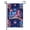 A, variant on XaaKee Garden Flags, USA Anniversary Electric Graphics Yard Flags, Double-Sided High-Quality White Linen Spring Garden Flag, For Outside Patio Yard Decoration 12x18Inch