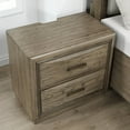 thumbnail image 4 of Steve Silver 2-Drawer NightstandExpertly crafted from oak veneers, solid Asian hardwoods, 4 of 8