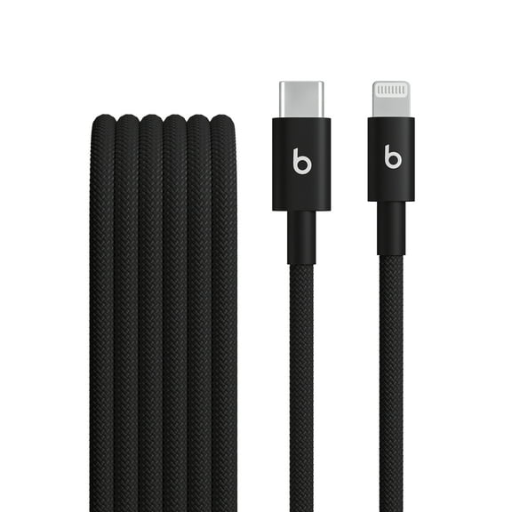 Beats USB-C to Lightning Woven Cable (1.5 m / 5 ft) - Bolt Black