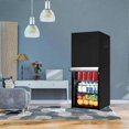thumbnail image 2 of Weatherproof Fridge Protector for Outdoor and Camping, 61x76x170cm, Durable Black Cover for Home and Travel Storage Needs, 2 of 5