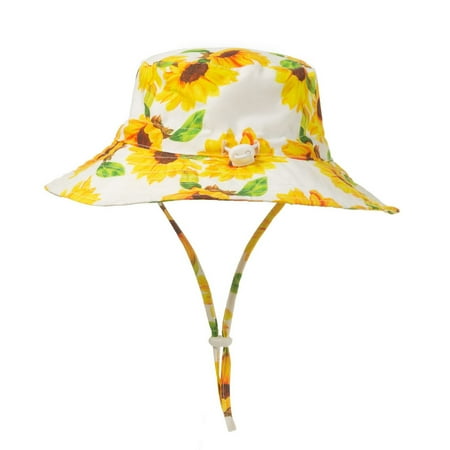 

Relanfenk Baby Hats Boys Girls Floral Sunscreen Cap Bucket Cap Hat
