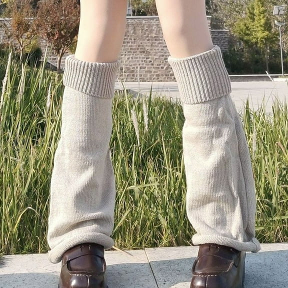 Japanese Leg Warmers Gothic Knit Long Socks Leggings Gaiters Knee Winter Ankle Heap Sock Patterned Fishnet Tights Netted Stockings for Women Fuel Belt Helium 2 plus Size Car Outfits Lace