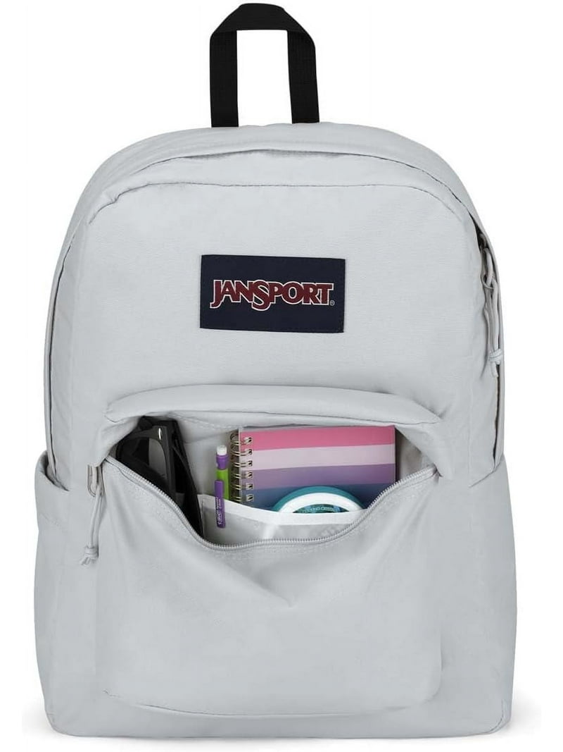 jansport backpack grey rabbit Right Pack - Finished with an internal key clip and 100% recycled undyed liner JanSport Right Pack Backpack Grey