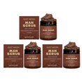 thumbnail image 1 of Men's Deep Cleansing Exfoliating Body Scrub, Roughness Skin Exfoliators Purifying Cleanser, for Smoother Skin, 1 of 5