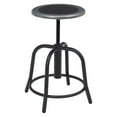 thumbnail image 2 of 18" - 24" Height Adjustable Swivel Stool, Black Seat and Black Frame, 2 of 5