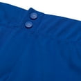 thumbnail image 4 of Fireball Low-Rise Fastpitch Softball Pants, Girls' X-Small, Royal, 4 of 5