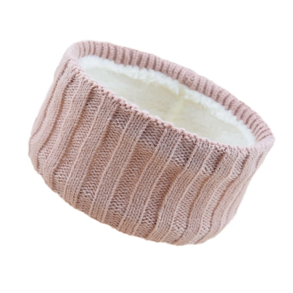 Winter Headbands for Women Ear Warmers, Women Wool Headband Fleece Lined, Cold Weather Warm Ear Muffs Thick Knitted Winter Accessories