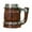Style C, variant on Tongina Barrel Beer Mug Bar Restaurant Mug Camping Tumbler Stainless Steel Drinking Tankard Mug Coffee Mug for Office Gift Party Home A