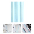 thumbnail image 3 of KAKOWELY 30pcs Students Slide Binders Bookbinding Book Clips Plastic Slide Binders for Books,12.2X"X0.39"X0.39", 3 of 4