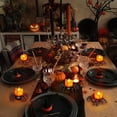thumbnail image 5 of 6 Pack Halloween Flameless Candles Battery Operated LED Spider Tealight Candles for Halloween Home Decorations, Light Up Halloween Decorations Indoor for Table Party Office Fireplace Halloween Gifts, 5 of 7