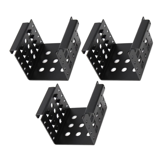 3x 4Bay 2.5 Pulgadas a 3.5 Pulgadas HDD Disco Duro Soporte Negro Sunnimix Caddy de disco duro