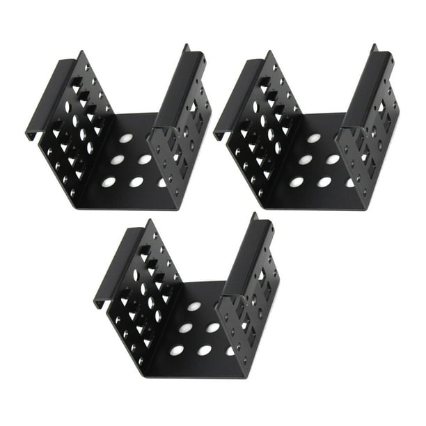 Caddy de disco duro,Soporte Caddy para disco duro de 4 bahías de 2,5 a 3,5,Adaptador de montaje interno SATA SSD HDD,Convertidor SSD HDD de 2,5 pulgadas a 3,5 pulgadas,Accesorios profesionales