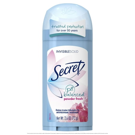 Secret Powder Fresh Invisible Solid Antiperspirant and Deodorant 2.6 oz