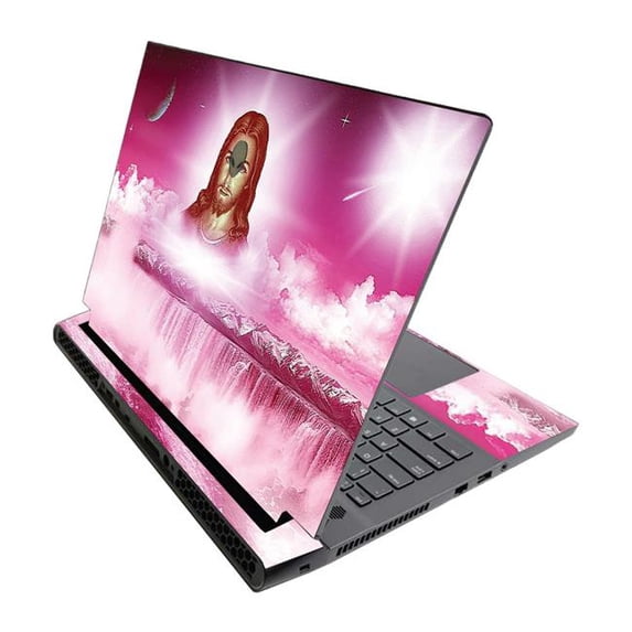 Skin Decal Wrap Compatible With Alienware M17 R3 (2020) & M17 R4 (2021) Sticker Design Jesus