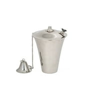 Legends International Kona Style Tabletop Tiki Torch Smooth Nickel - 1 Pack