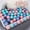 as show, variant on 25 Ball Pit Balls-3 Bright Colors Crush Proof Plastic Balls for Toddlers Babies Colorful Playpen Balls for Tent Ball Pool Bounce House Party Decoration