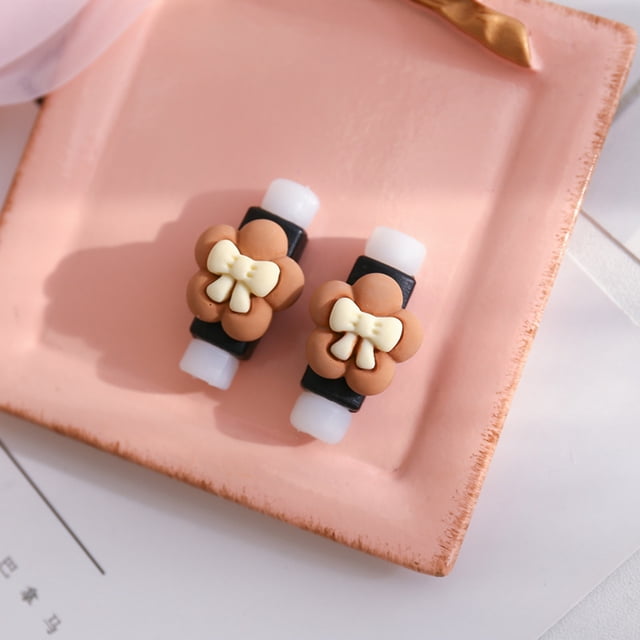 YSTINNG USB Cable Protector Cartoon Cute Phone Charging Cable Earphone Protective Case Accessories B311-2171