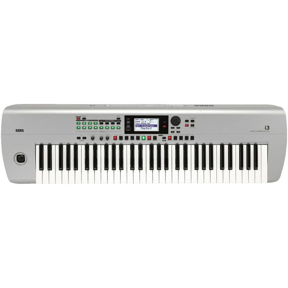 Korg i3 Arranger Keyboard - Silver