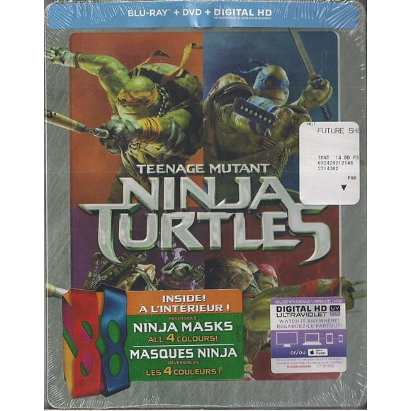 Teenage Mutant Ninja Turtles [SteelBook Blu-ray Combo 2014]