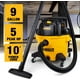 thumbnail image 2 of Aspiradora para uso húmedo y seco DEWALT DXV09PZ, 34 L, 5 HP, 9 galones, para taller, 2 of 8