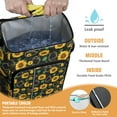 thumbnail image 2 of Sunny Sunflower Aesthetic Cooler Backpack - 20L Insulated Soft Cooler Bag for Beach, Parties & Road Trips, Vintage Floral Design, 2 of 6